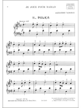 Je joue pour Maman N° 11 : Polka - Alexandre Tansman - Partition